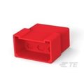 Te Connectivity F-F TAB HSG 6P RED 1-171433-2